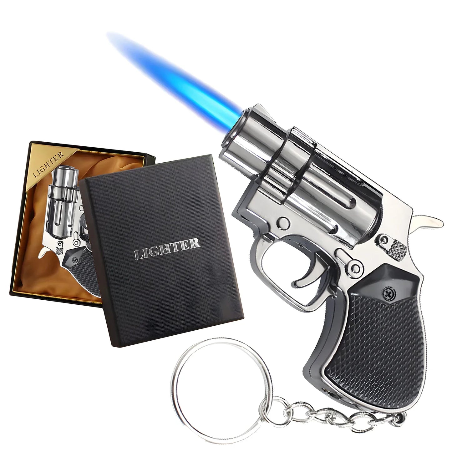 Gun Shape Jet Flame Torch Lighter